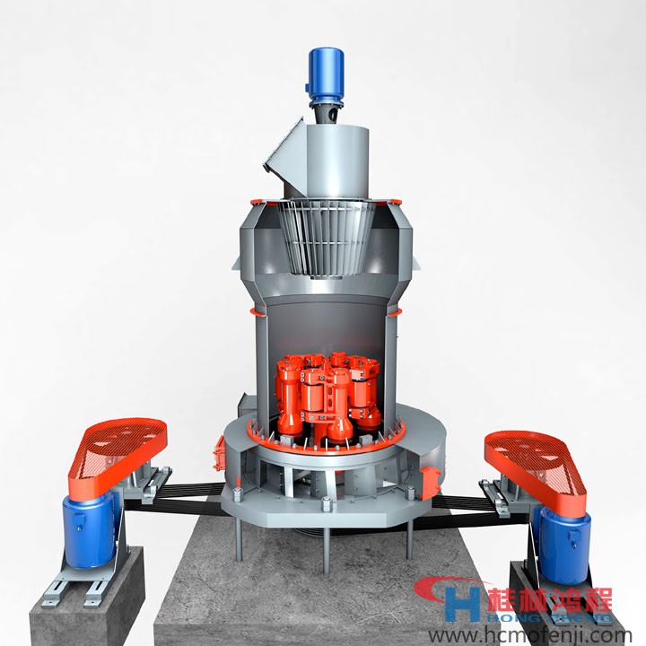 桂林鴻程磨粉機，雷蒙磨粉機升級版， HC1700縱擺磨粉機